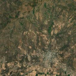 San Antonio de las Huertas High Resolution Satellite Map