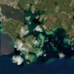 Culebra barrio-pueblo High Resolution Satellite Map