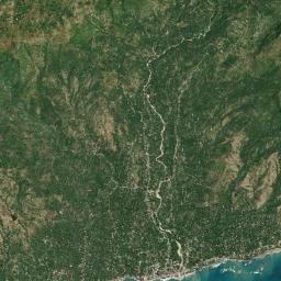 Cayes-Jacmel High Resolution Satellite Map