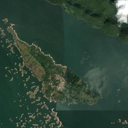 Isla Soyaltepec High Resolution Satellite Map