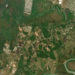 Residencial las Olas High Resolution Satellite Map