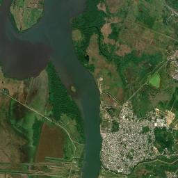 Nanchital de Lázaro Cárdenas del Río High Resolution Satellite Map