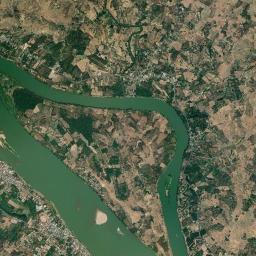 Sangkhom High Resolution Satellite Map