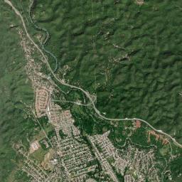 Part of Keystone High Resolution Satellite Map