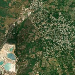 Oteapan High Resolution Satellite Map