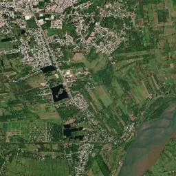 La Península High Resolution Satellite Map