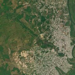 Las Choapas High Resolution Satellite Map