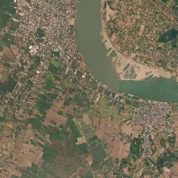 Tha Bo High Resolution Satellite Map