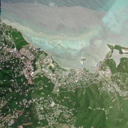 Christiansted High Resolution Satellite Map