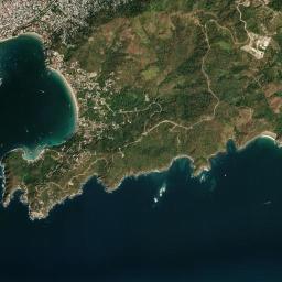Ixtapa-Zihuatanejo High Resolution Satellite Map