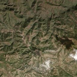 Ahuatepec Pueblo High Resolution Satellite Map