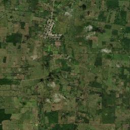 Los Cenotes High Resolution Satellite Map