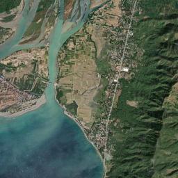 Santa High Resolution Satellite Map