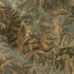 Santa Inés de Zaragoza High Resolution Satellite Map