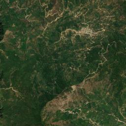 Colombia de Guadalupe High Resolution Satellite Map