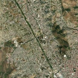 Oaxaca High Resolution Satellite Map