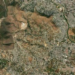 Santa Cruz Xoxocotlán High Resolution Satellite Map