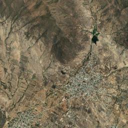 Teotitlán del Valle High Resolution Satellite Map