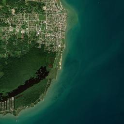 Dangriga High Resolution Satellite Map