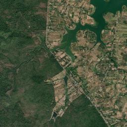 Amphoe Phu Phan High Resolution Satellite Map