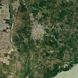 Tres Palos High Resolution Satellite Map