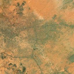 Ayoun el Atrous High Resolution Satellite Map