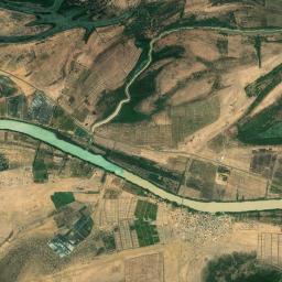 Tékane High Resolution Satellite Map