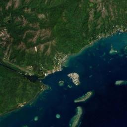 Guanaja High Resolution Satellite Map