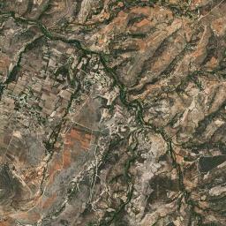 San Simón Almolongas High Resolution Satellite Map