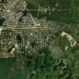 Poptún High Resolution Satellite Map