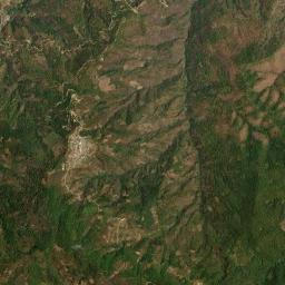 Santa María Quiegolani High Resolution Satellite Map