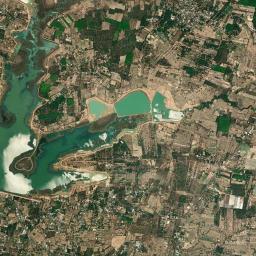 Amphoe Mueang Amnat Charoen High Resolution Satellite Map