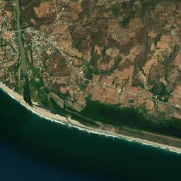 La Barra de Colotepec High Resolution Satellite Map