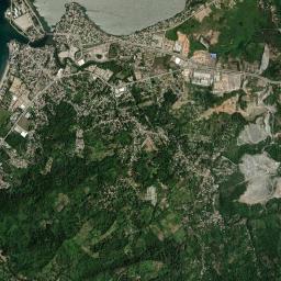 Puerto Cortez High Resolution Satellite Map