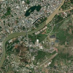 Nakhon Sawan High Resolution Satellite Map
