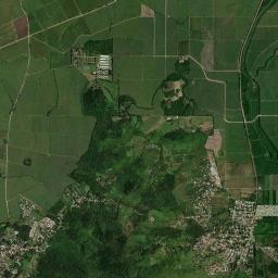 San Manuel High Resolution Satellite Map