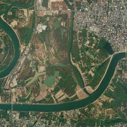Ubon Ratchathani High Resolution Satellite Map