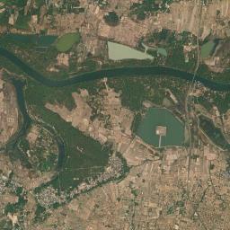 Amphoe Kanthararom High Resolution Satellite Map