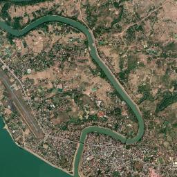 Pakse High Resolution Satellite Map