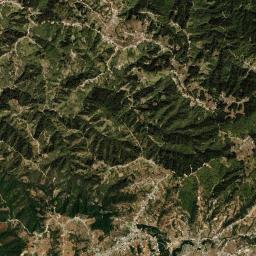 Cabricán High Resolution Satellite Map