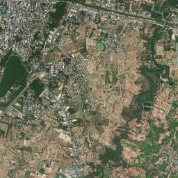 Amphoe Mueang Sisaket High Resolution Satellite Map
