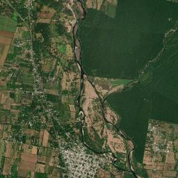 Frontera Hidalgo High Resolution Satellite Map