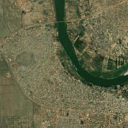 Wad Medani High Resolution Satellite Map