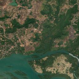 Honavar High Resolution Satellite Map