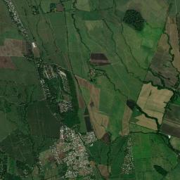 La Democracia High Resolution Satellite Map