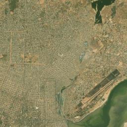 Kaolack High Resolution Satellite Map