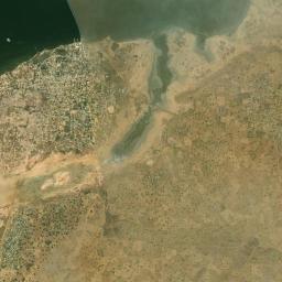 Foundiougne High Resolution Satellite Map