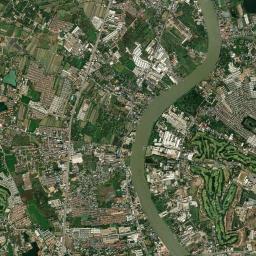 Amphoe Mueang Pathum Thani High Resolution Satellite Map