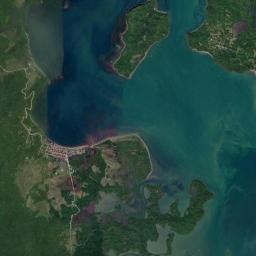 Bagamanoc High Resolution Satellite Map