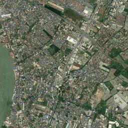 Samut Prakan High Resolution Satellite Map